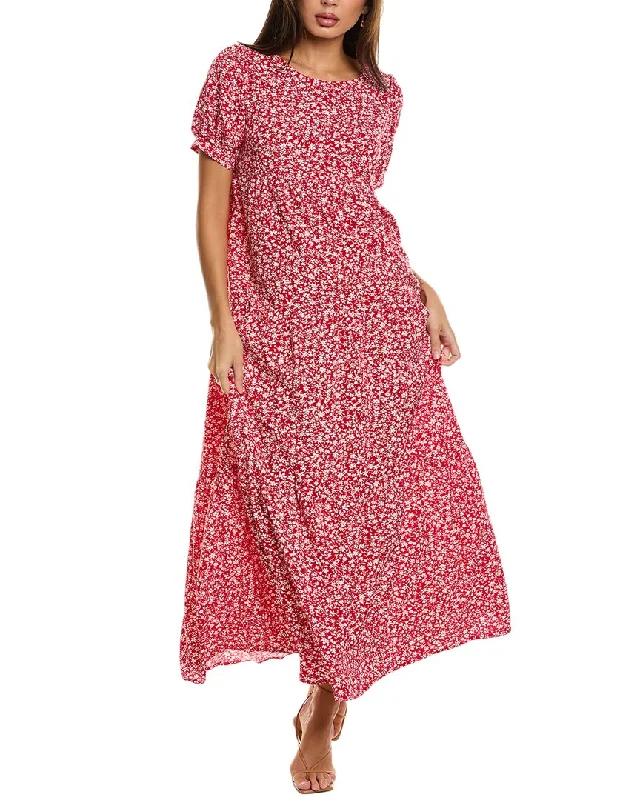 Women's Clothes And Apparel Sets Romantic Flair Maison Maar Tiered Maxi Dress