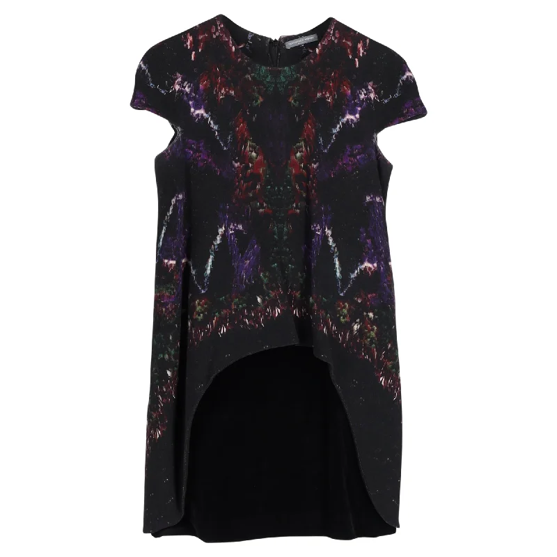 Classic Clothes For Women Fashion-Forward Style Alexander McQueen Mini Dress in Black Wool