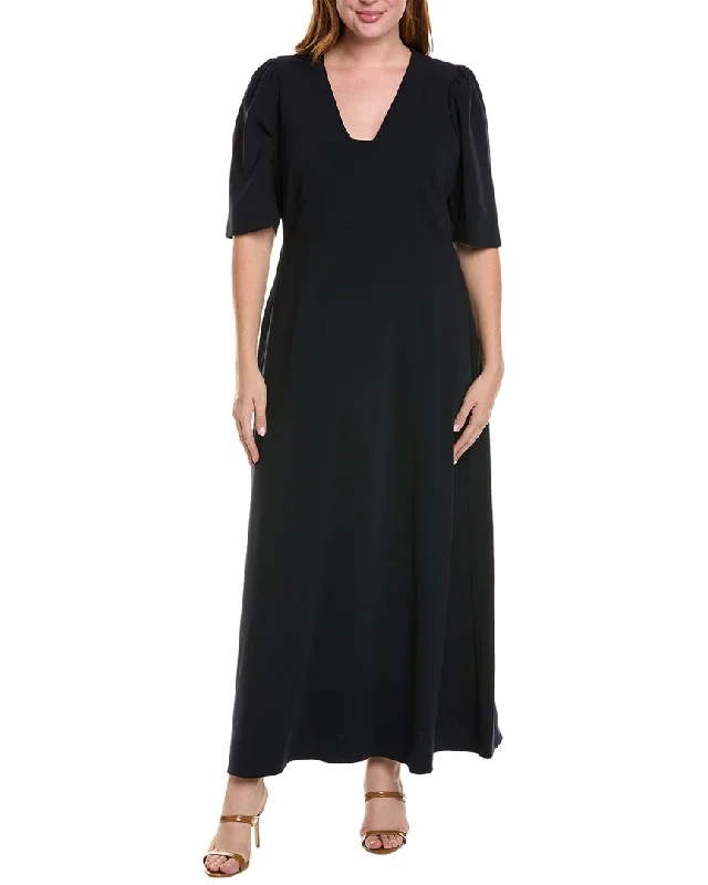 Women's Clothes For Outdoor Events Minimalist Office - Ready Style Marina Rinaldi Plus Debutto Maxi Dress