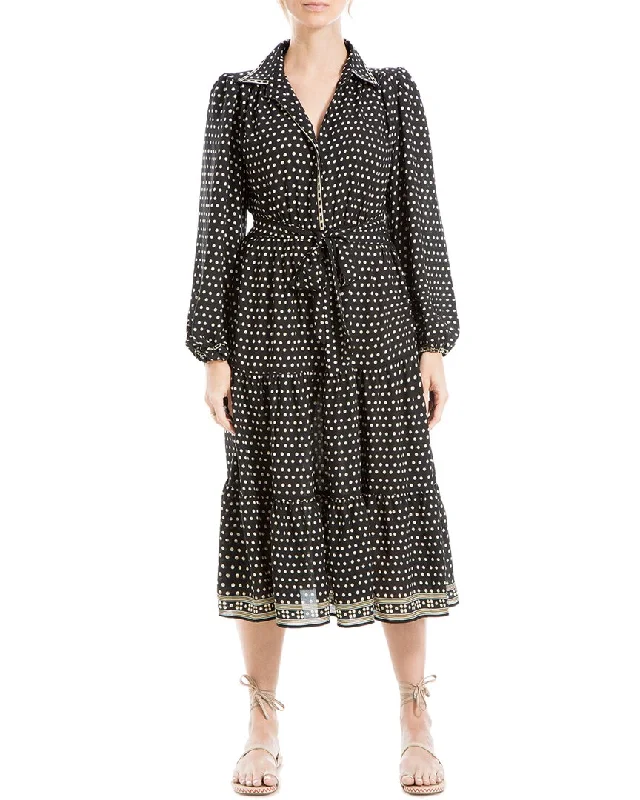 Women's Outerwear Clothing Vintage Look Max Studio Midi Dress