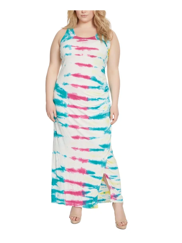 Women's Floral Print Outfit Final Clearance Plus Womens Tie Dye Maxi Maxi Dress