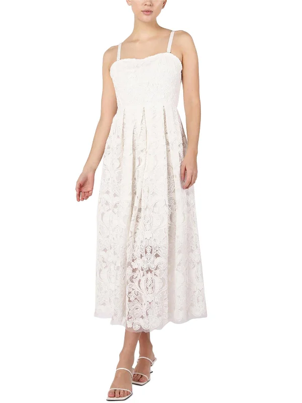 Comfortable Outfit For Women Refined Simplicity Womens Lace Crochet Maxi Dress