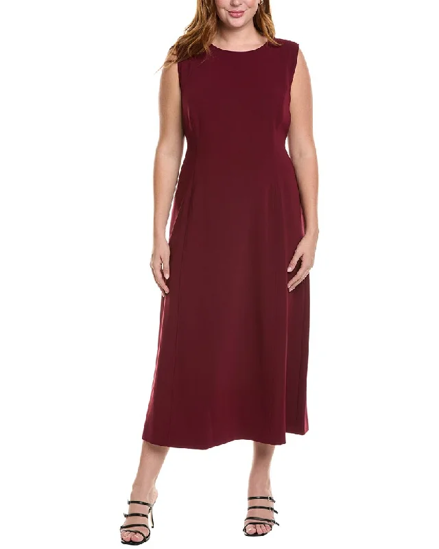 Women's Clothing For Everyday Wear Effortless Sophistication Marina Rinaldi Plus Domino Maxi Dress