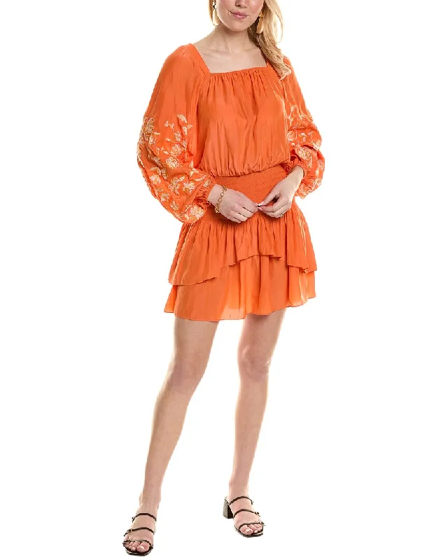 Women's Trendy Casual Outfit Flash Sale Ramy Brook Santiago Mini Dress