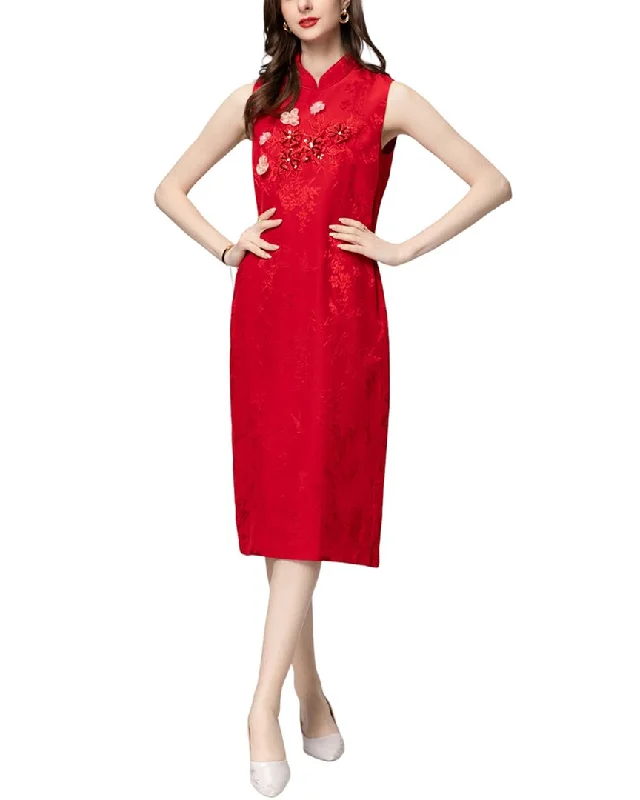 Women's Clothing For Work Fashion-Forward Style BURRYCO Midi Dress