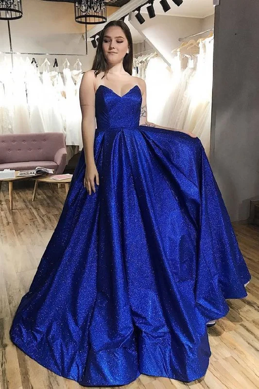 Stylish Clothes For Women Feminine Elegance Ball Gown Sparkly Long Prom Dresses Formal Evening Gowns   cg14174