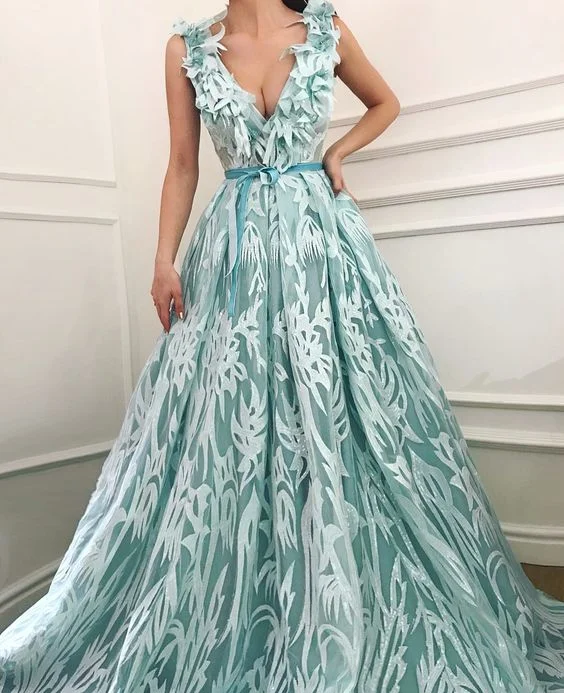 Women's Clothes For The Office Casual Weekend Relaxed Style Charming A-Line Prom Evening Dresses,  Princess Gown   cg18765