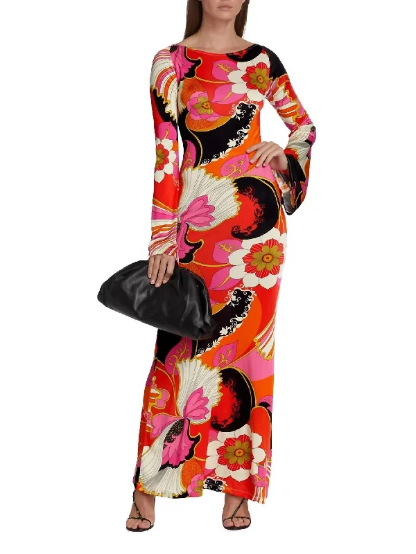 Affordable Luxury Women's Garments Grab Romantic Date - Night Styles Now Zella Floral Maxi Dress in Vintage Floral