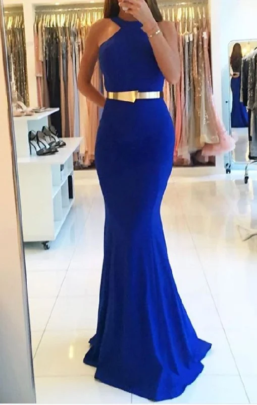 Women's Casual Attire Seasonal Trend Charming Prom Dress, Royal Blue Prom Dresses, Long Mermaid Evening Dress, Formal Gown cg4808