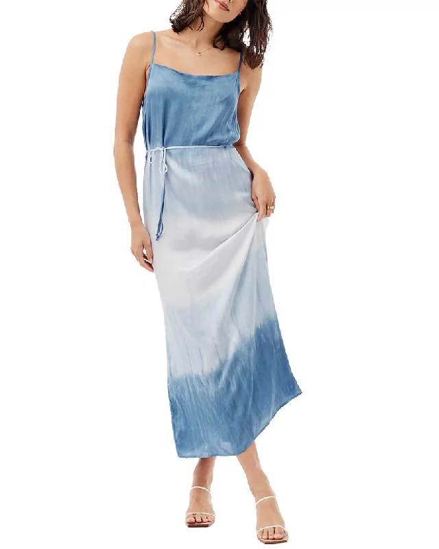 Women's Casual Attire Minimalist Elegant Bella Dahl Cowl Neck Maxi Dress