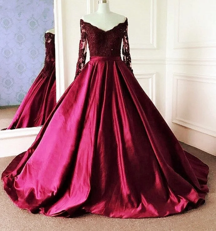 Formal Garments For Women Feminine Elegance ball gown lace long prom dress evening dress    cg14969