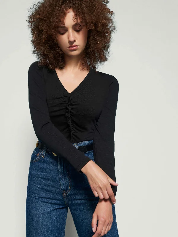 Vintage-Inspired Garments Playful Elegance Cambria Long Sleeve