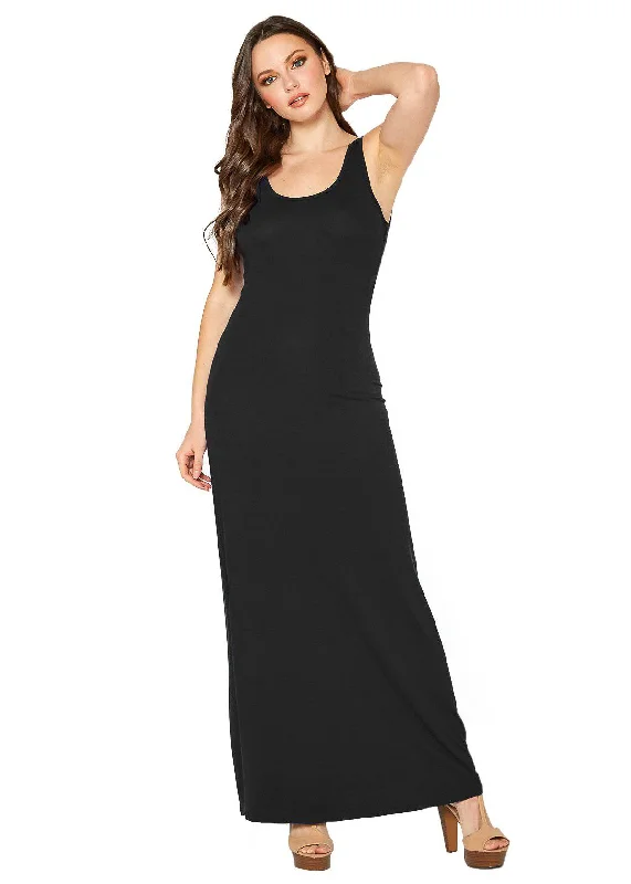 Women's Trendy Attire Limited - Edition Drops Women's Sleeveless Scoop Neck Maxi Dress