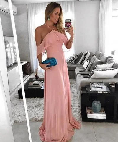 Women's Clothing With Trendy Designs Polished Finish New Arrival Spaghetti Straps A-Line Prom Dresses,Long Prom Dresses,Charming Prom Dresses, Evening Dress Prom Gowns cg5399