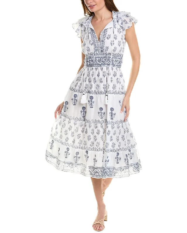 Women's Seasonal Clothing Flash Sale bella tu Tiered Midi Dress