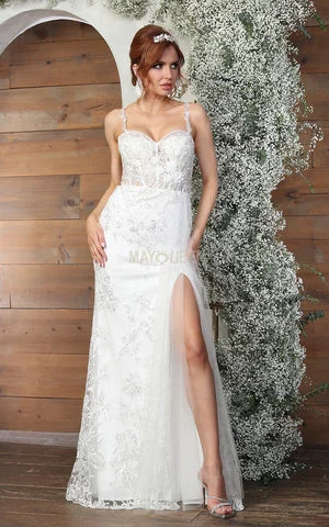 Women's Stylish Professional Apparel Flowing Silhouette May Queen RQ8018 - Sweetheart Gown