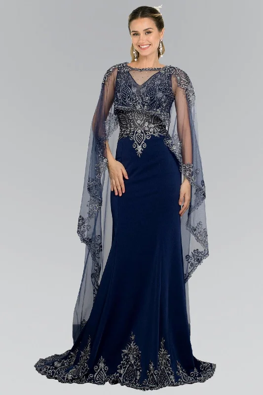 Women's Travel Apparel Vintage Charm Long Evening Gown Prom Cape Dress Sale