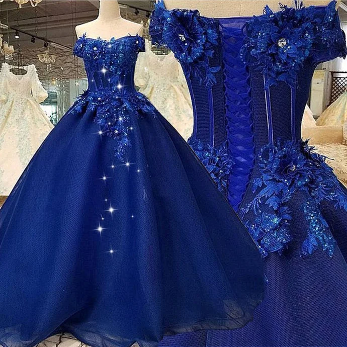 Women's Stylish Professional Garments Hollywood Glam Award - Show Style Lace Applique Prom Dress, Elegant Prom Dress, Prom Ball Gown, 2021 prom dresses   cg19122