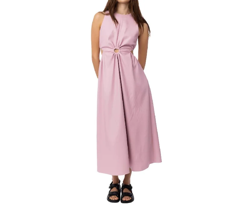 Casual Attire For Women Graceful Movement Lennie Midi Dress In Lilac