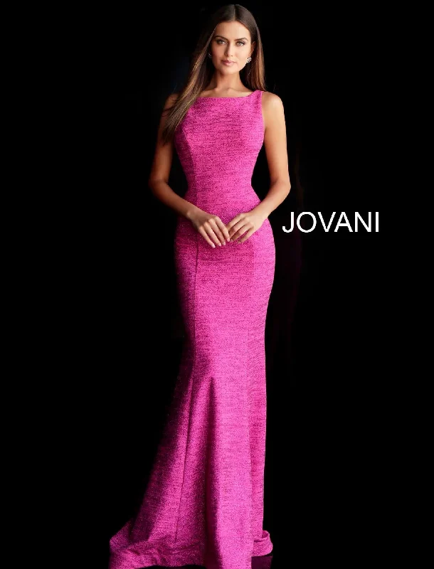 Women's Sports Apparel Effortless Comfort Jovani 45830 Formal Fitted Prom Long Dress