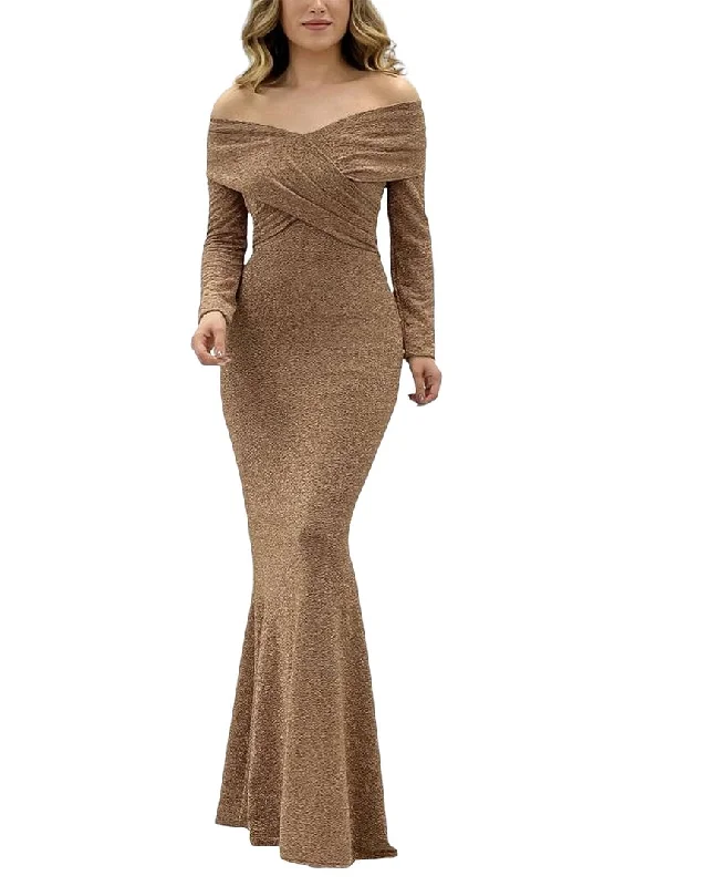 Women's Stylish Professional Apparel Elegant Details GIYIMMASALI Maxi Dress