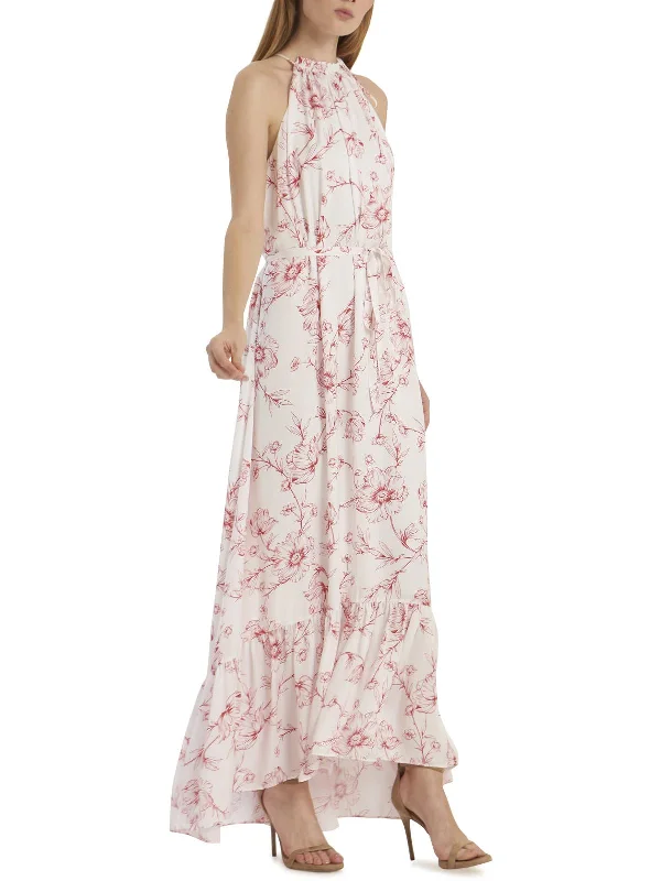 Women's Clothing Limited - Edition Drops Womens Floral Shutter Pleat Maxi Dress