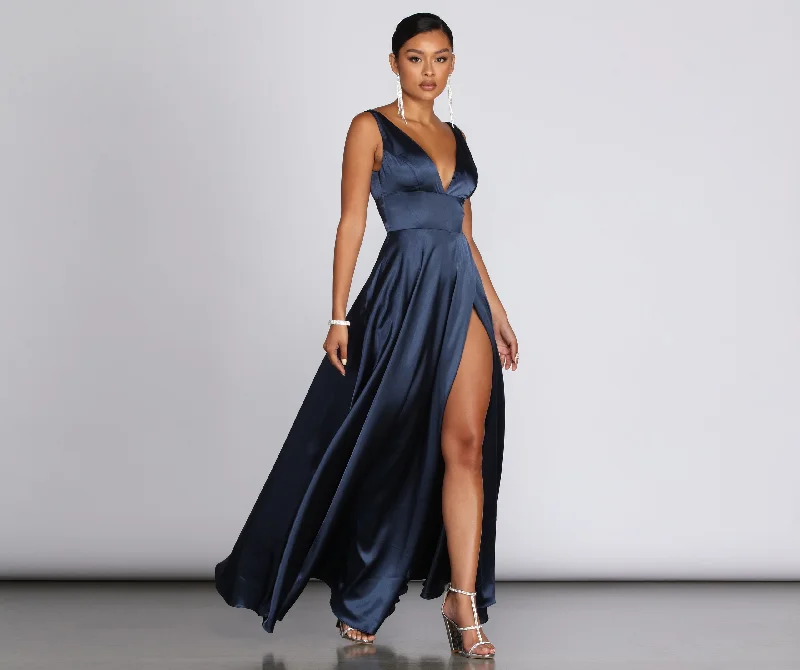 Women's Apparel Limited - Edition Drops Kat Formal Satin Gown